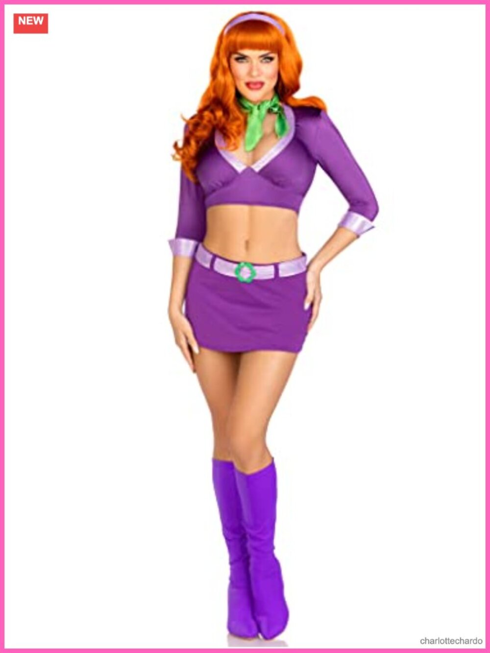 Leg Avenue 4 PC Meddling Cutie Costume Set Cosplay Halloween
